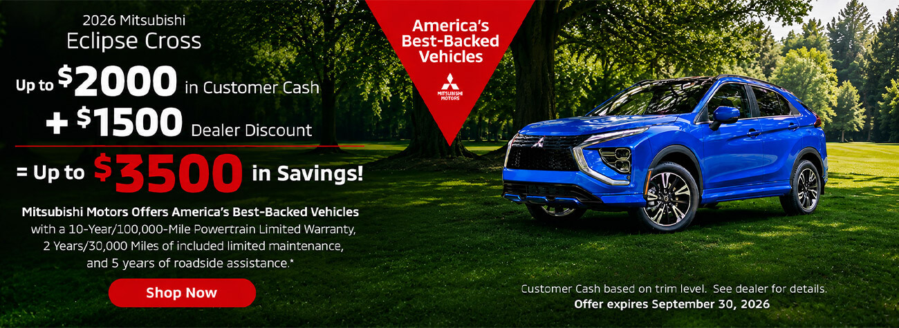 2026 Eclipse Cross Savings