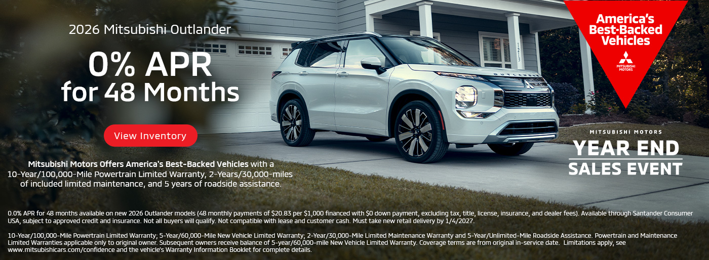 2026 Mitsubishi Outlander